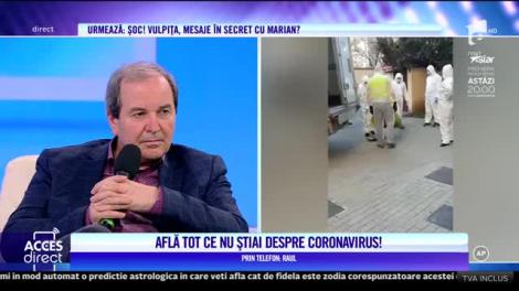 Suspect de coronavirus, afirmații halucinante la Acces Direct: ”Am sunat de 30 de ori la DSPB, nu raspunde nimeni!”