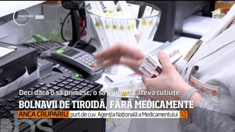 Bolnavii de tiroidă au rămas fără tratament. Medicamentele de care au nevoie nu se mai găsesc în farmacii