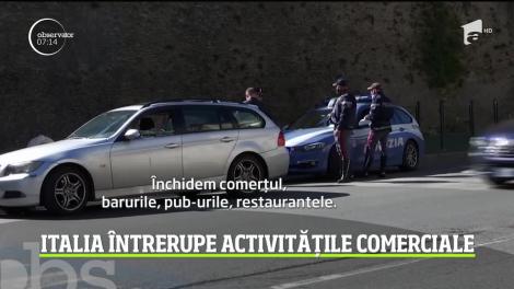 SUA impune restricţii majore pentru europeni, iar Italia întrerupe activitățile comerciale