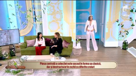 Stil de Succes by Ellida Toma. Designerul Irina Popescu şi-a prezentat o nouă colecţie care are ca linie generală clasicul cu accente romantice