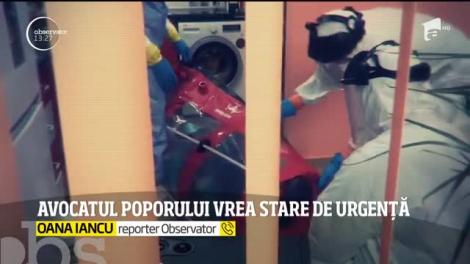 Avocatul Poporului vrea stare de urgență la nivel național sau local