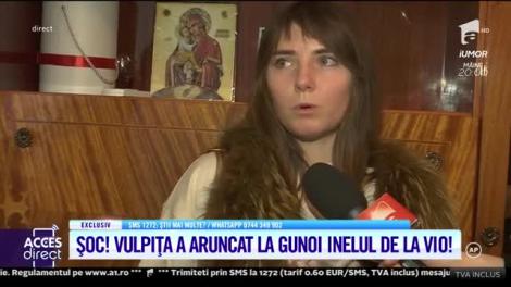 Panicăăă! Inelul! Unde e inelul pe care Vulpiţa l-a primit de la Viorel Stegaru?