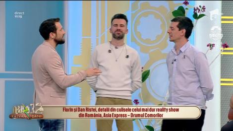 Frații Florin și Dan Ristei, totul despre relația lor și despre ce nu s-a văzut la TV despre Asia Express