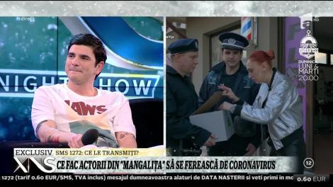 Ce fac actorii din "Mangaliţa" să se ferească de coronavirus