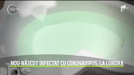 Un copil nou-născut din Londra este cel mai tânăr purtător de coronavirus din lume