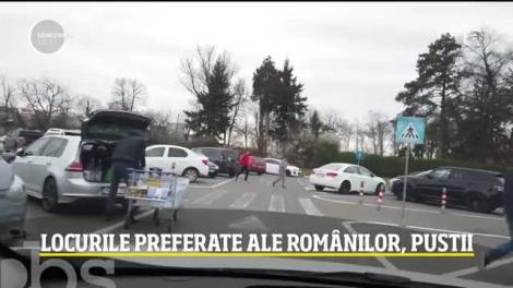 Coronavirus a golit cele mai aglomerate locuri din București