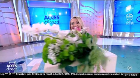 La mulți ani, Mirela Vaida! Surpriză pentru prezentatoarea „Acces Direct”! Reacția ei, fabuloasă! „Să fim sănătoși, asta e cel mai important!”. Cum se simte, la 38 de ani - VIDEO
