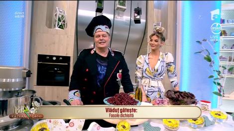 Reţeta lui Vlăduţ - Fasole dichisită cu coastă de viţel