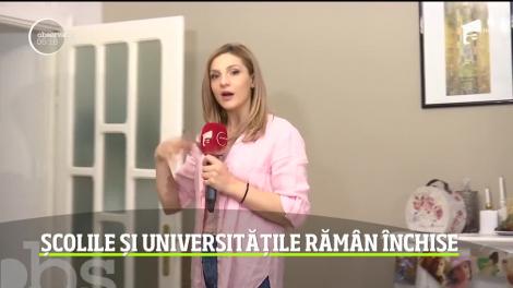 Şcolile ar putea rămâne închise şi după 22 martie