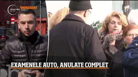 Examenele pentru permise auto sunt suspendate în toată ţara