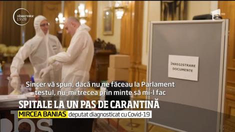Coronavirus (Covid-19) în România. Spitale la un pas de carantină