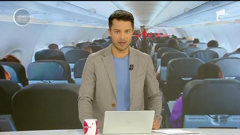 Avion întors din drum, după ce o pasageră a început să tușească