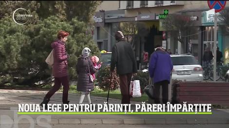 Noua lege pentru părinți, păreri împărțite. Nemulţumirile sunt legate de salariul diminuat