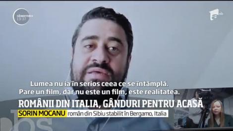 „Infirmierele le dau telefoanele lor şi înregistrează ultimul adio”. Sorin a povestit cum se decide cine moare de coronavius, la Bergamo