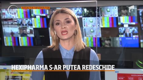 Observator Update, 17 martie, ora 16:00: Hexi Pharma s-ar putea redeschide