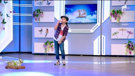 E născut pentru a fi artist! Aris Negoiță, super show la Neatza cu Răzvan și Dani!