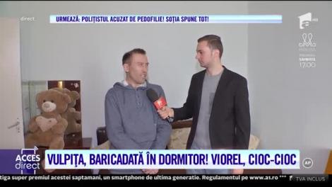 Emanciparea Veronicăi nu a fost pe placul lui Viorel. Bărbatul s-a supărat rău pe Vulpiţa: "La mine iertătura nu se va mai ierta! Nu știu ce o să fac de acum!"