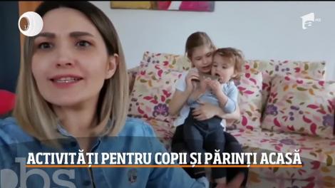 Ela Crăciun, activități pentru copii și părinți acasă