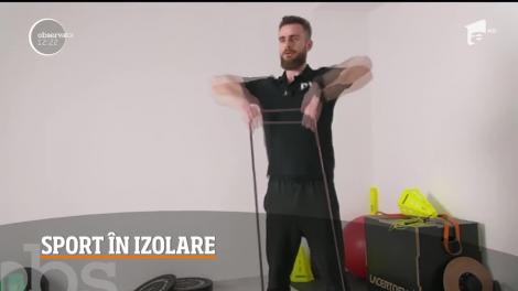 Sport în izolare! Exerciții pe care le putem face, chiar dacă stăm acasă. Iată recomandarea unui specialist în fitness