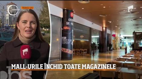 Coronavirus (Covid-19) în România. Mall-urile închid toate magazinele