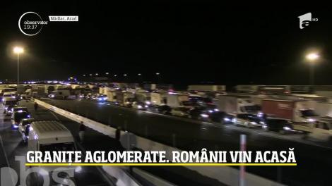 Tensiune la Vama Nădlac. Nervii românilor care vor să intre în ţară, puşi la încercare