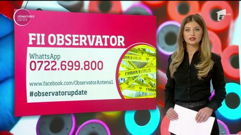 Observator Update, 19 martie, ora 18:00: Pedepse dure în timpul stării de urgență