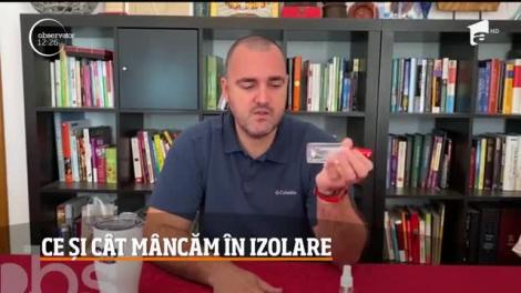 Sfaturi de sănătate: Ce și cât mâncăm în izolare