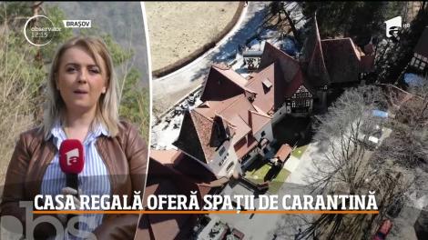 Casa Regală a României oferă spații de carantină