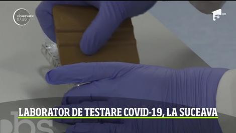 Laborator de testare COVID-19, la Suceava