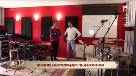 Florin Ristei va susţine un concert online pentru fani, în direct, pe Youtube