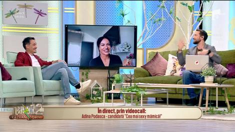 Neatza cu Răzvan și Dani caută "Cea mai sexy mămică": Adina Podasca, candidata de astăzi!