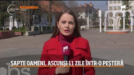 Șapte oameni, ascunși într-o peșteră