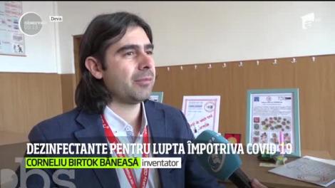 Dezinfectante realizate în România pentru lupta împotriva Covid-19