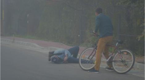 Dumitru Bozovici (Ștefan Pavel), păcălit de un copil. Cum a rămas  consilierul primarului fără bicicletă