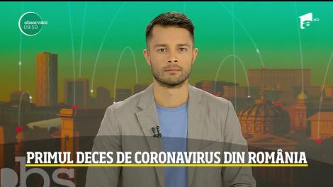 Primul deces de coronavirus din România. Bărbatul avea și alte probleme de sănătate