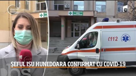 Şeful ISU Hunedoara, confirmat pozitiv cu noul tip de coronavirus