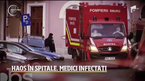 Haos în spitale. Medici infectați de covid 19