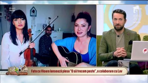 Fata cu vioara lansează, O să trecem peste, o melodie înspirată din pandemia Covid-19: Important este să rămânem zdraveni la cap