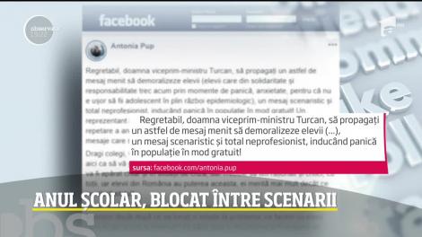 Îngheaţă anul şcolar sau nu? De la vârful Guvernului, declaraţiile se bat cap în cap: „Un mesaj scenaristic și total neprofesionist”