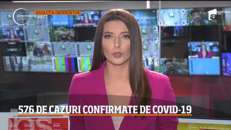 Observator Update, 23 martie, ora 13:00: 576 de cazuri confirmate cu coronavirus, în România