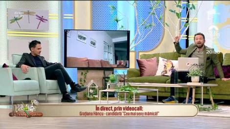 Neatza cu Răzvan și Dani caută "Cea mai sexy mămică": Grațiana Hâncu, candidata de astăzi!