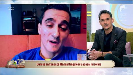 Cum se antrenează Marian Drăgulescu acasă, în izolare, pentru Jocurile Olimpice de la Tokyo! „Pandemia de coronavirus ne-a cam dat peste cap pe toți” – VIDEO