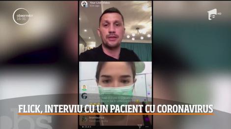 Flick Domnul Rimă a vorbit în direct cu o prietenă diagnosticată cu noul virus: ”Am început să tușesc!”