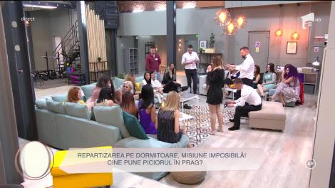 Fetele împart camerele cu băieții. Repartizarea pe dormitoare, misiune imposibilă pentru concurenții de la "Mireasa"