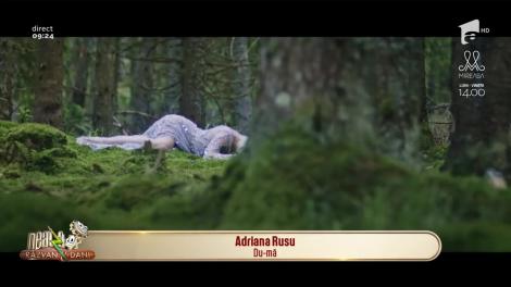 Adriana Rusu cântă piesa Du-mă, la Neatza cu Răzvan și Dani