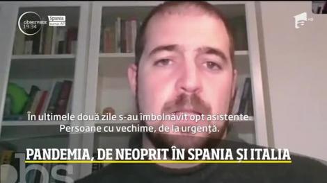 Pandemia coronavirus, de neoprit în Spania și Italia