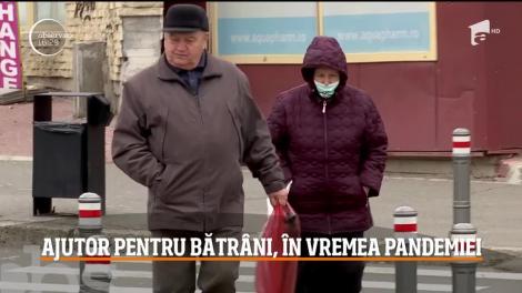 Ajutor pentru bătrâni, în vremea pandemiei