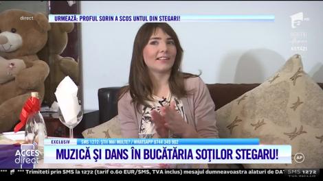 Soțul Vulpiței s-a apucat de cântat și toți au amuțit! Cum sună vocea lui Viorel Stegaru