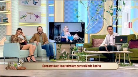 Cum arată o zi de autoizolare pentru Maria Andria, în Cipru: În carantină nu se poate frichi frichi, nici pupi pupi, nici nimic!