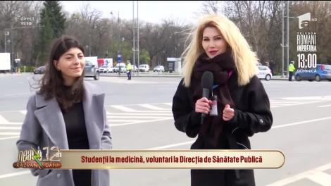 Studenții de la medicină, voluntari la Direcția de Sănătate Publică